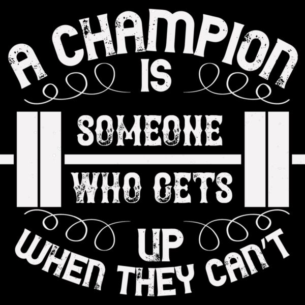 A champion is someone who gets up when they cant Thumbnail